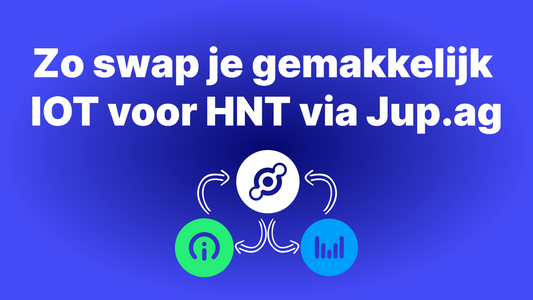 Zo swap je gemakkelijk IOT voor HNT via Jup.ag