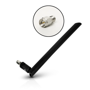 Blade Antenna with RP-SMA to SMA Adapter