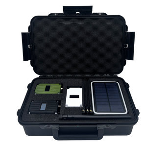 Hexaspot Meshtastic Starter Kit: 3x WisMesh Pocket V2 + Solar Repeater Mini in IP67 Case (EU868)