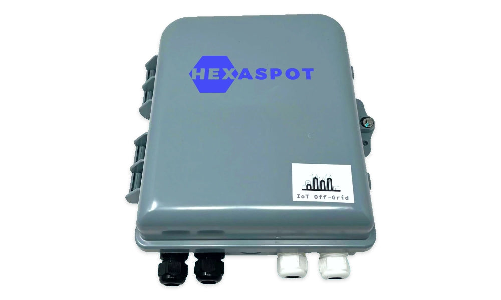 PoE IP66 NEMA 4X PC+ABS Weatherproof Helium Miner Enclosures with POE (Compatible with any Helium Miner)