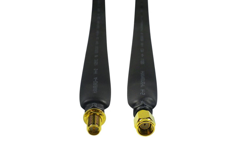 Low Loss 40cm Flat Coaxial Cable (SMRP-SFRP)